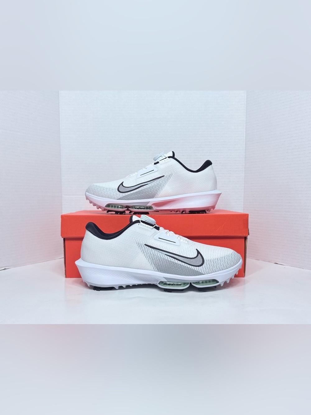 NEW Nike Air Zoom Infinity Tour BOA 2 Men’s Golf Shoes Wide FN6730-100 9 & 10.5